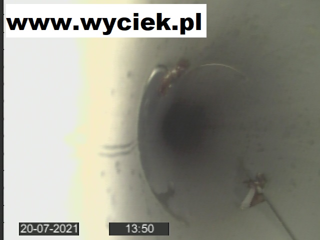 Inspekcja rur kanalizacyjnych kamerą TV w celu wykrycia awarii