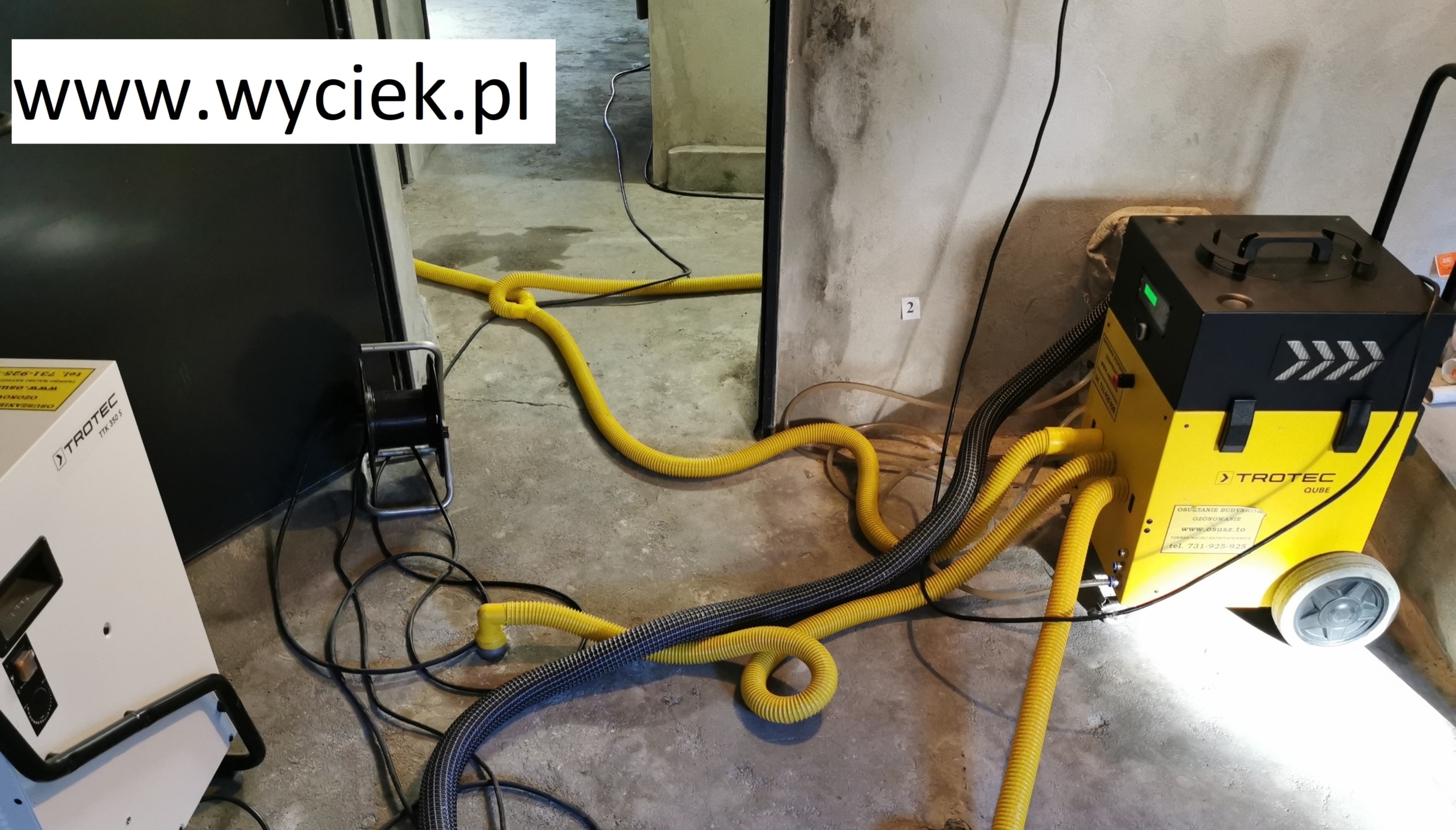 Osuszanie po zalaniach wodą deszczową – osuszanie po zalaniu budynków