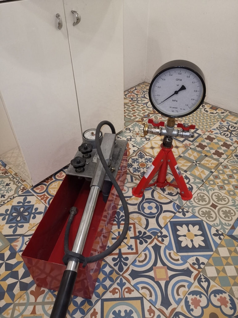 Próba szczelności instalacji Bielsko Biała.