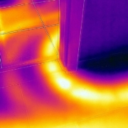 Wyciek wody kamera termowizyjna Gliwice