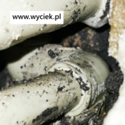 Wyciek wody w Katowicach