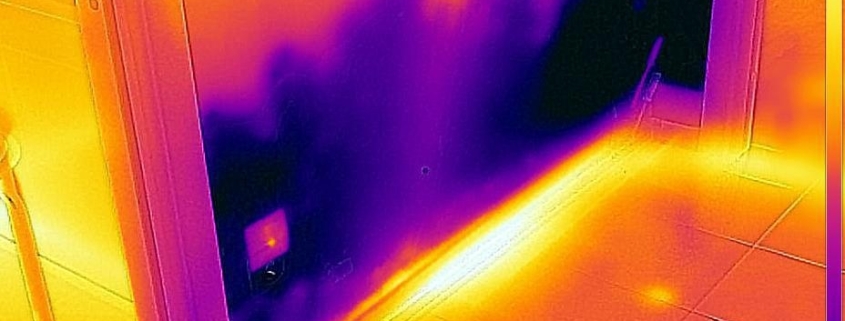 Zawilgocona ściana i wyciek z ogrzewania podłogowego Gliwice