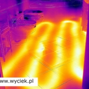 Lokalizacja wycieku wody z podłogówki Sosnowiec