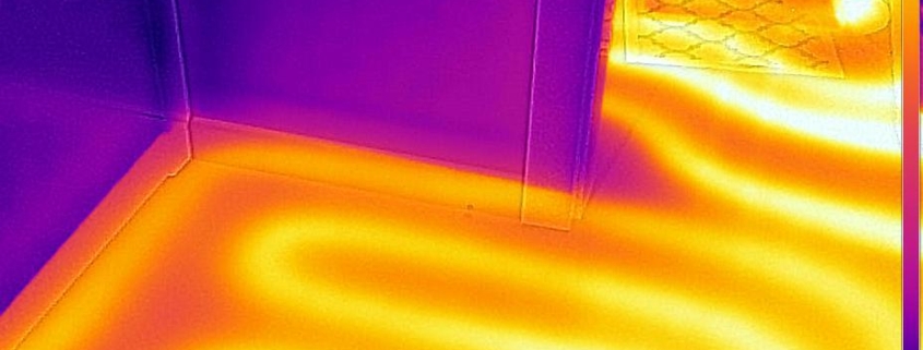 Termowizyjne wykrywanie wycieku wody w ogrzewaniu podłogowym – Bielsko-Biała