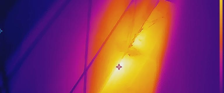 Lokalizacja wycieku wody – termowizja instalacji grzewczej | Katowice