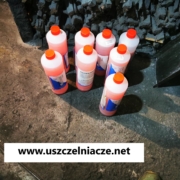 Preparat uszczelniający do instalacji CO ustawiony przy piecu węglowym – środek do uszczelniania przecieków w systemie grzewczym