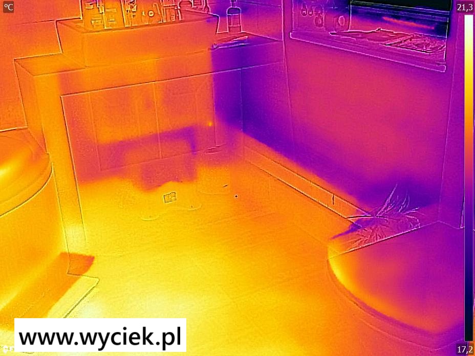 wyciek wody Bielsko Biała kamera termowizyjna diagnostyka