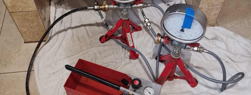 wyciek wody Bielsko Biała próba ciśnieniowa instalacji wodnej