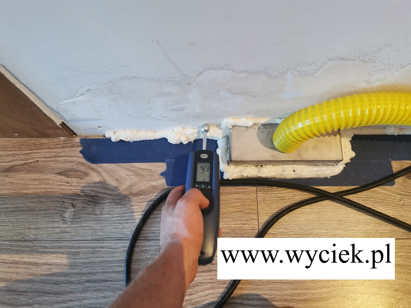 Osuszanie Katowice dysza dylatacyjna bez kucia podłogi