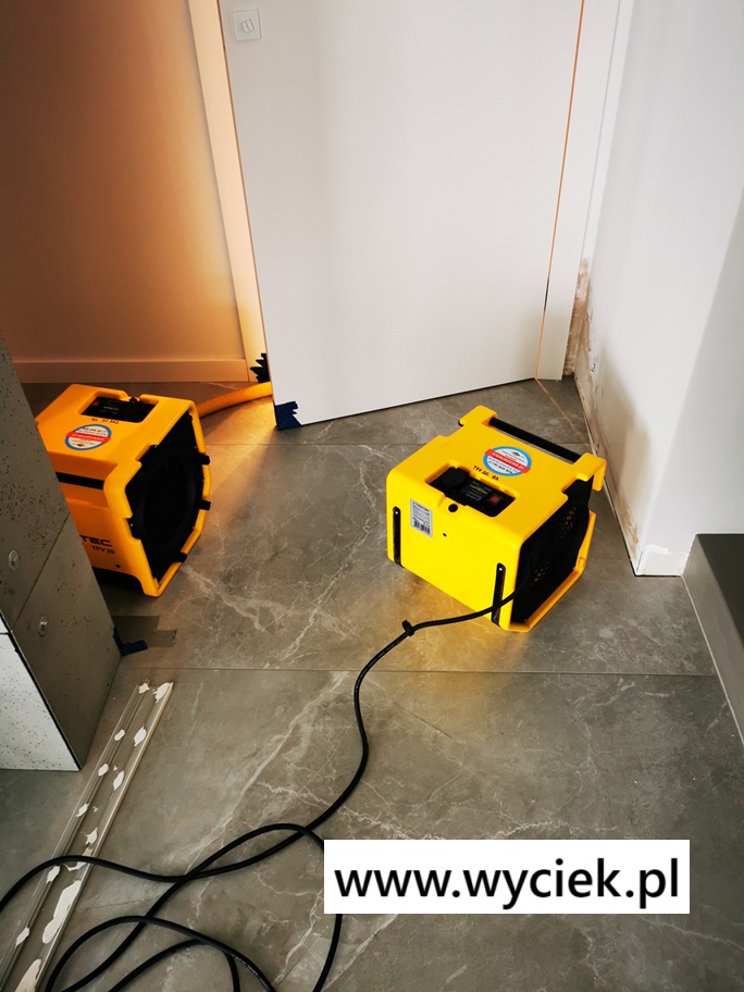 Osuszanie Katowice wentylatory przemysłowe