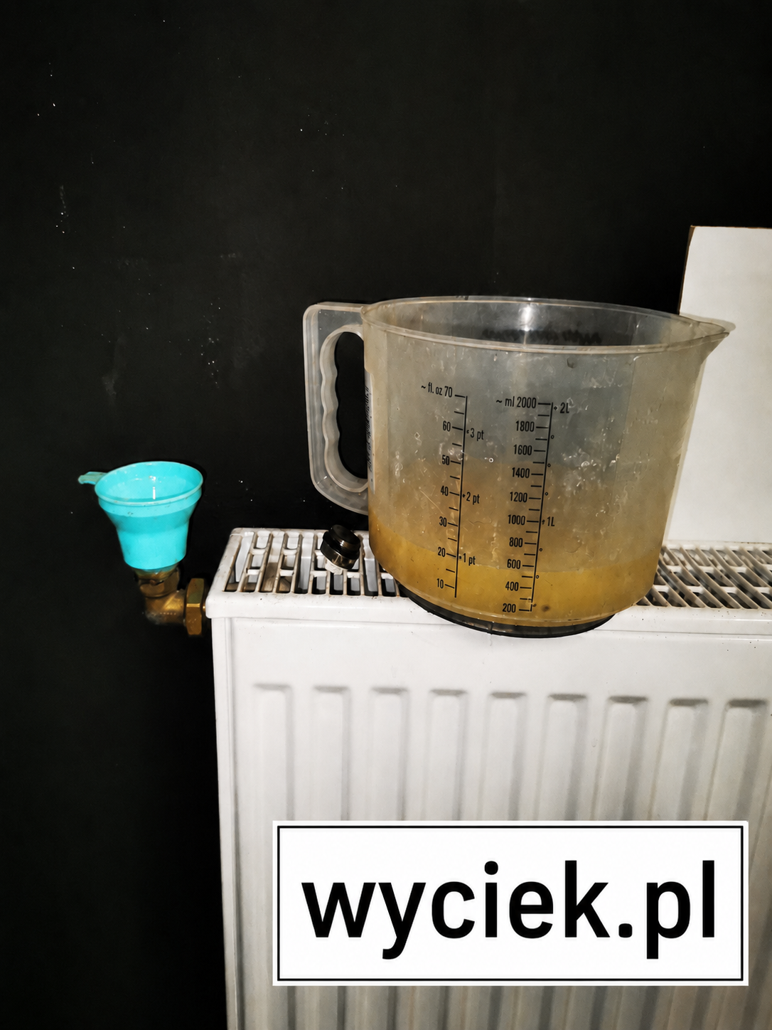 Uszczelniacz Multiseal 30 E przygotowany do naprawy instalacji CO rozliczonej z polisy