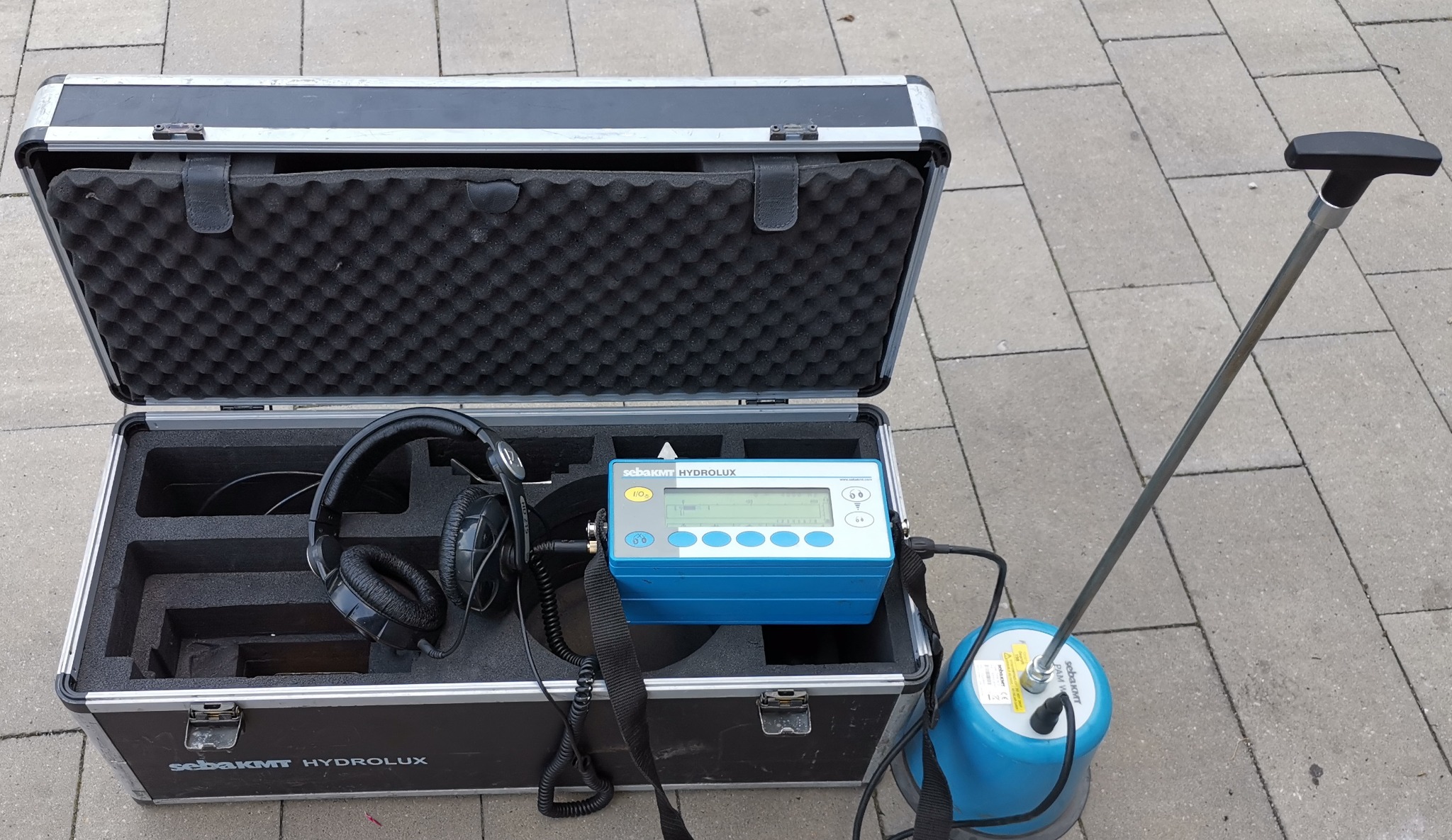 Firma od wycieków Cieszyn wykonuje lokalizację wycieku z instalacji podziemnej.