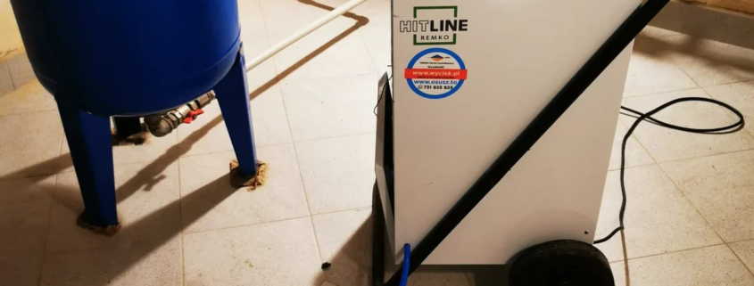 Osuszanie Dąbrowa Górnicza po zalaniu pomieszczenia technicznego