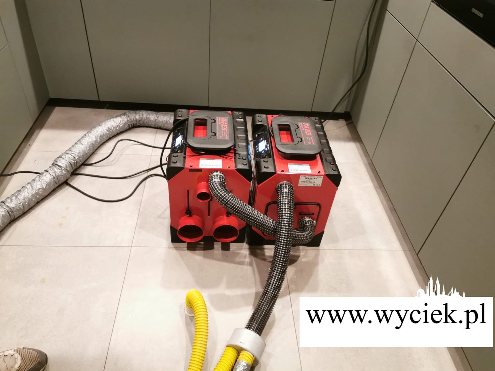 Corroventa do osuszania podposadzkowego – Jastrzębie-Zdrój