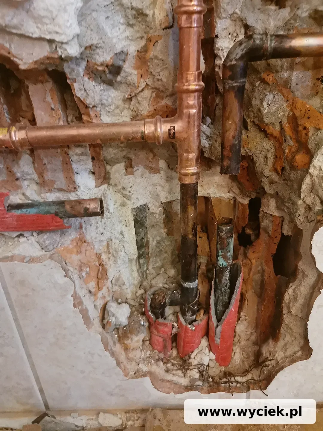 Naprawa instalacji po lokalizacji wycieku Skoczów